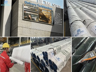 Shipment To Mexico – Octal Pipe bɛ API 5L Grade B Pipes Seamless Di ni 3LPE C...