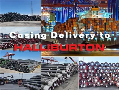 Casing Delivery To Halliburton: API 5CT Casing Seamless Cilen Ka Taa Luanda, ...